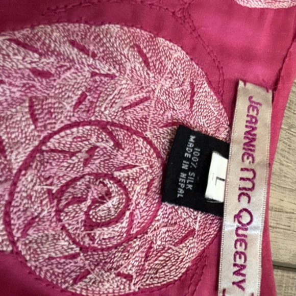 Jeannie Mc Queenie 100% Silk Lounge set - Picture 3 of 6